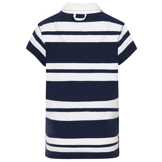 LJ27C - Short Sleeve Rugby Shirt - Marine