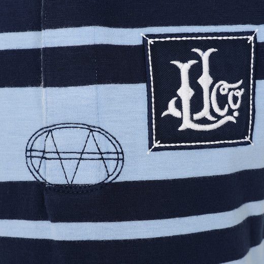 LJ27C - Short Sleeve Rugby Shirt - Sky