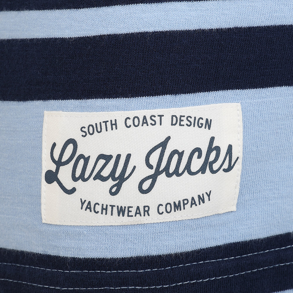 LJ27C - Short Sleeve Rugby Shirt - Sky