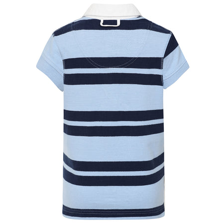 LJ27C - Short Sleeve Rugby Shirt - Sky