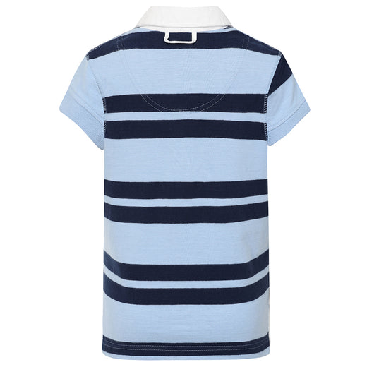 LJ27C - Short Sleeve Rugby Shirt - Sky