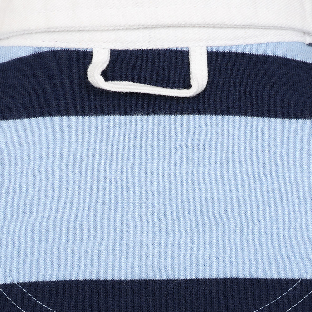 LJ27C - Short Sleeve Rugby Shirt - Sky