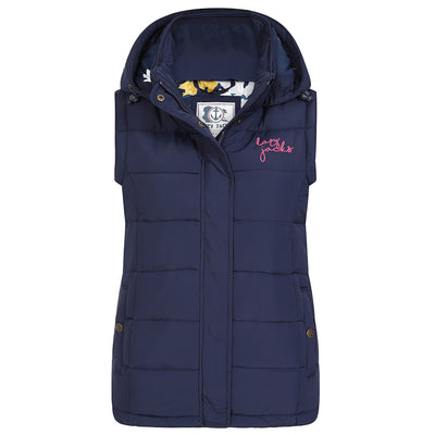 LJ29 - Gilet With Posy Lining - Marine