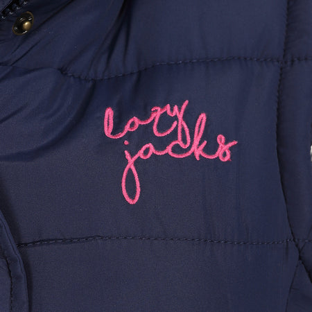 LJ29 - Gilet With Posy Lining - Marine