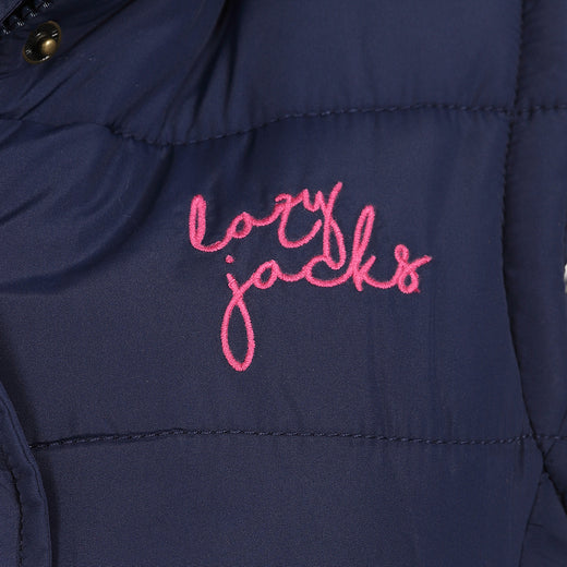 LJ29 - Gilet With Posy Lining - Marine