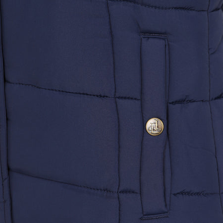 LJ29 - Gilet With Posy Lining - Marine