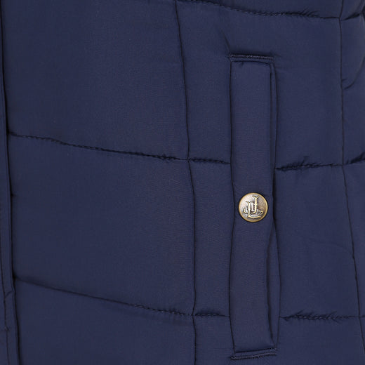 LJ29 - Gilet With Posy Lining - Marine