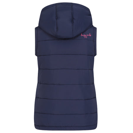 LJ29 - Gilet With Posy Lining - Marine