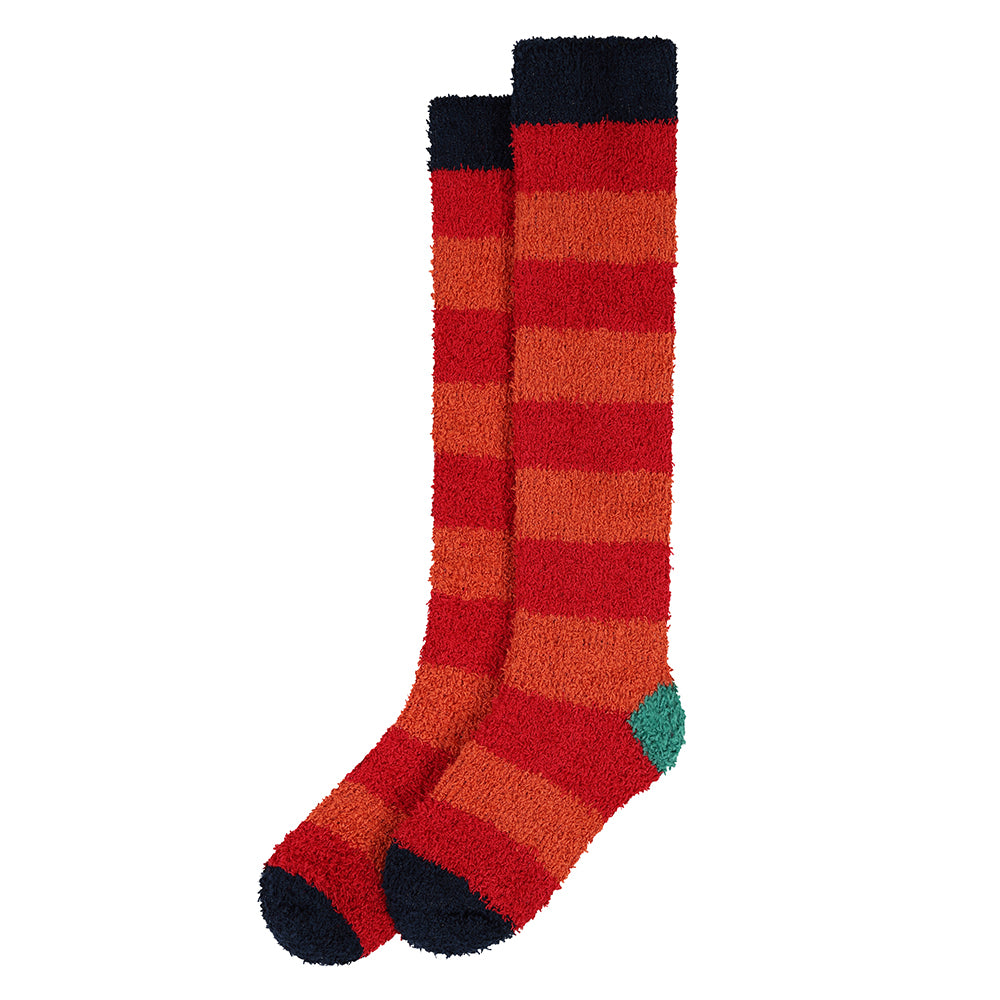 LJ2C - Children's Fluffy Socks - Pumpkin