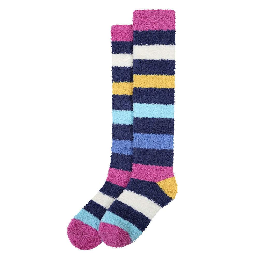 LJ2 - Long Fluffy Socks - Twilight Multi