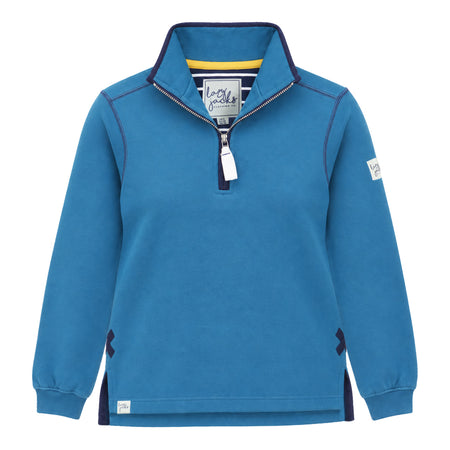 LJ3 - Ladies Quarter Zip Sweatshirt - Teal