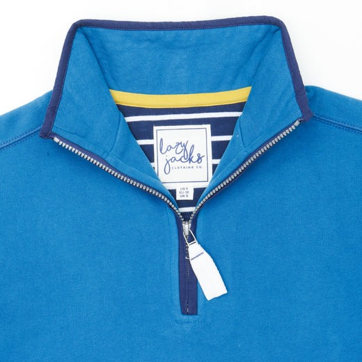 LJ3 - Ladies Quarter Zip Sweatshirt - Teal