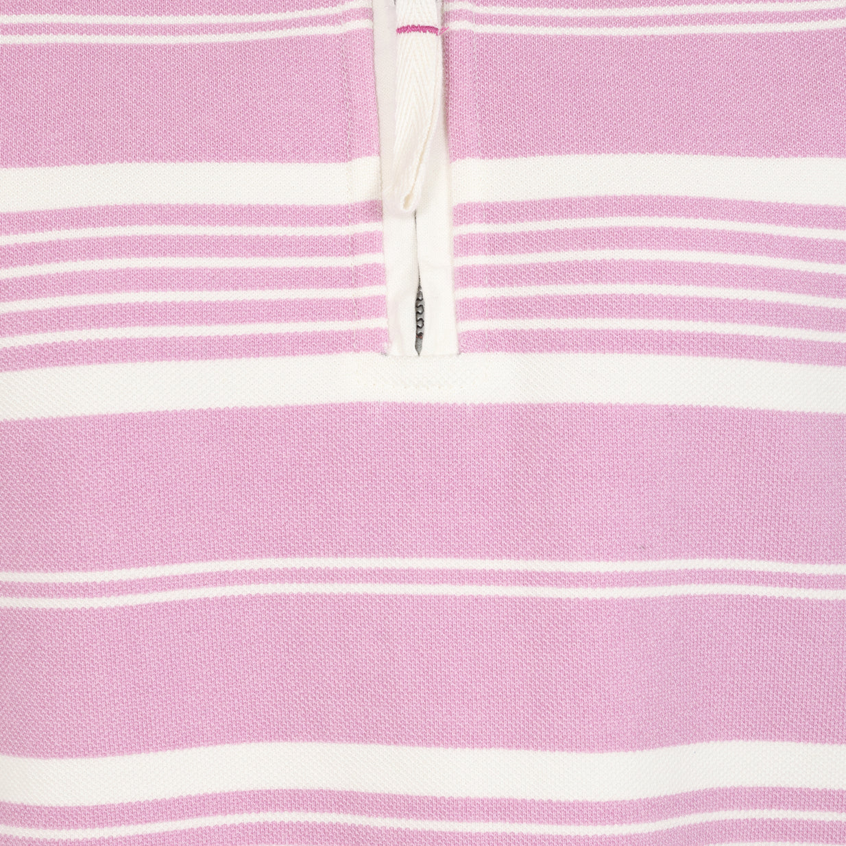 LJ350S - Pique 1/4 Zip Stripe Sweatshirt - Pink