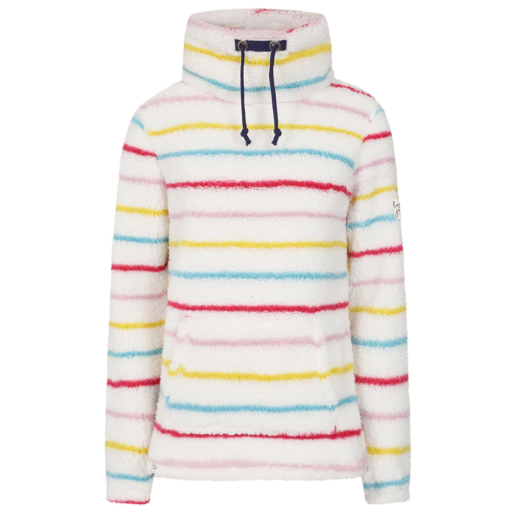 LJ30S - Striped Roll Neck Snug - Winter Brights
