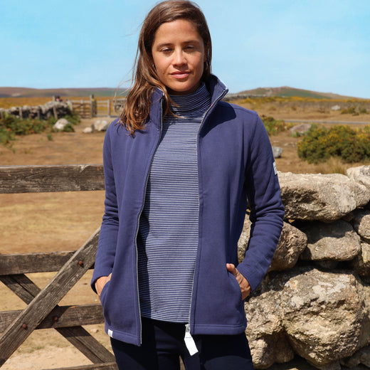 LJ320S - Lightweight Roll Neck Top - Twilight
