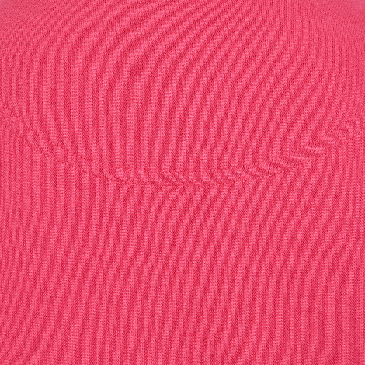 LJ322 - Ladies Quarter Zip Sweatshirt - Cherry/Twilight