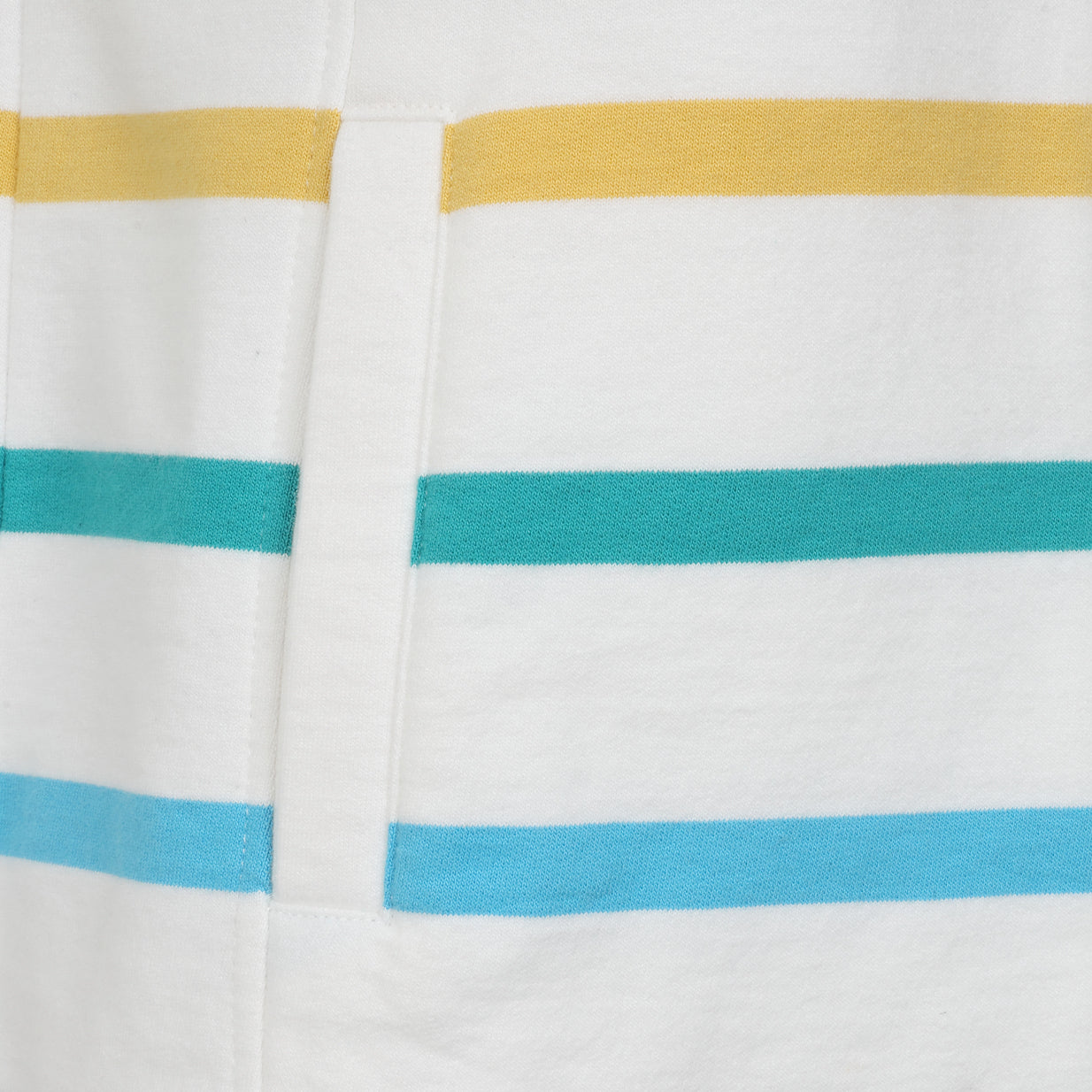 LJ32 - Ladies Striped Full Zip Sweatshirt - Greens