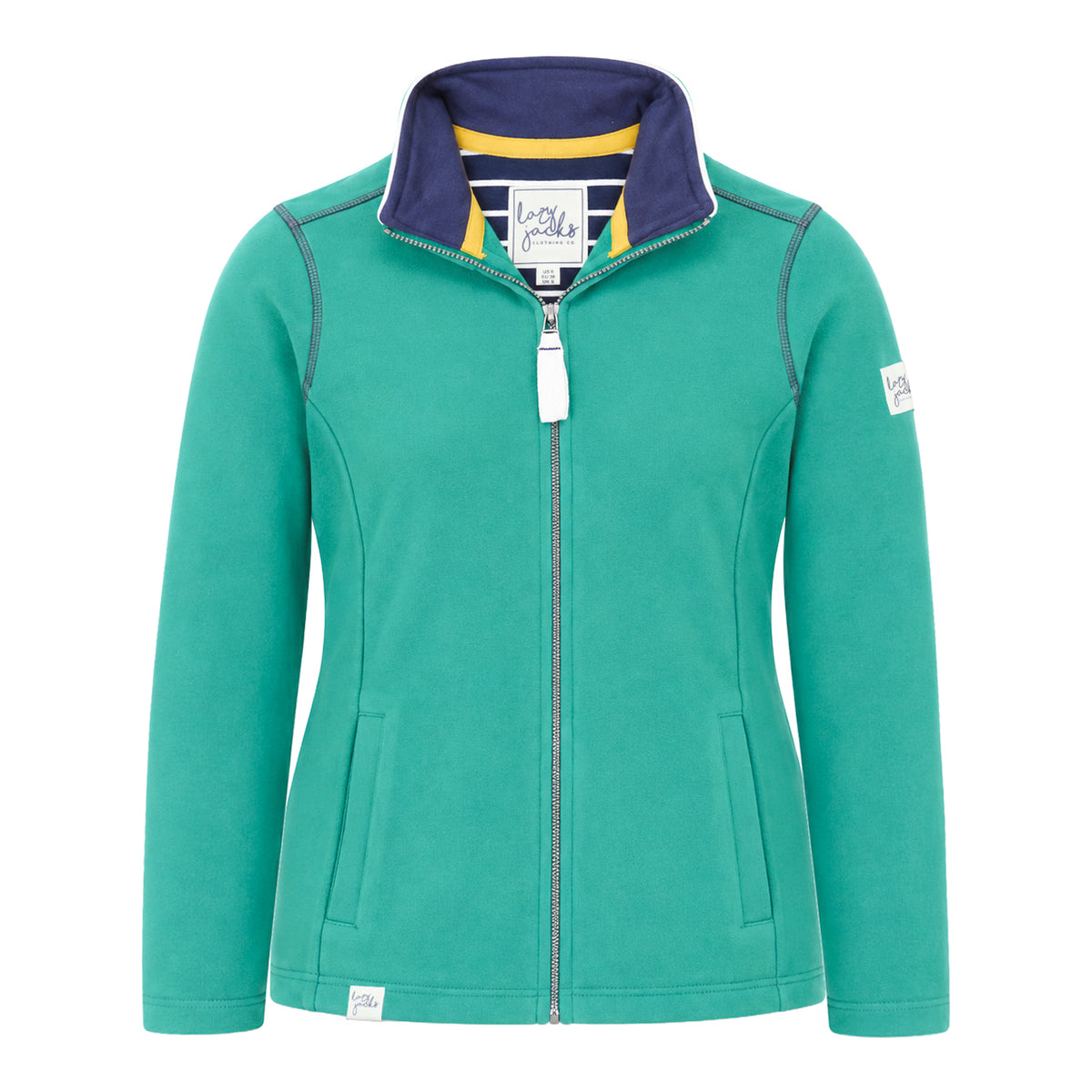 LJ33 - Ladies Full Zip Sweatshirt - Emerald