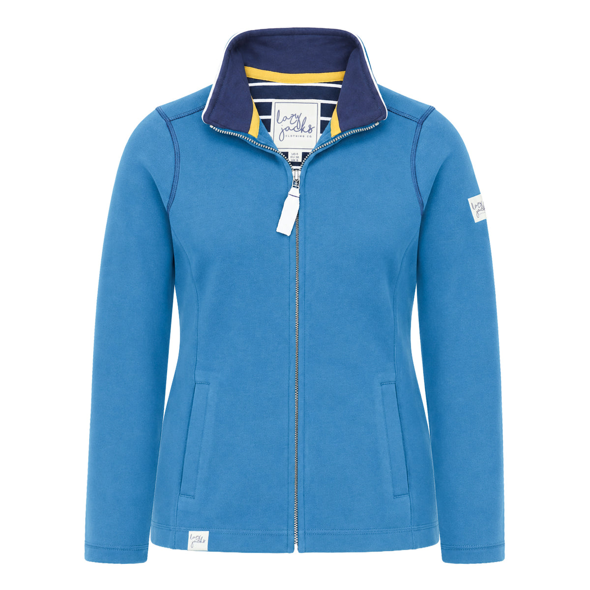 LJ33 - Ladies Full Zip Sweatshirt - Teal