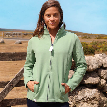 LJ33 - Ladies Full Zip Sweatshirt - Samphire