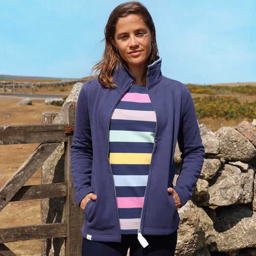 LJ33 - Ladies Full Zip Sweatshirt - Twilight