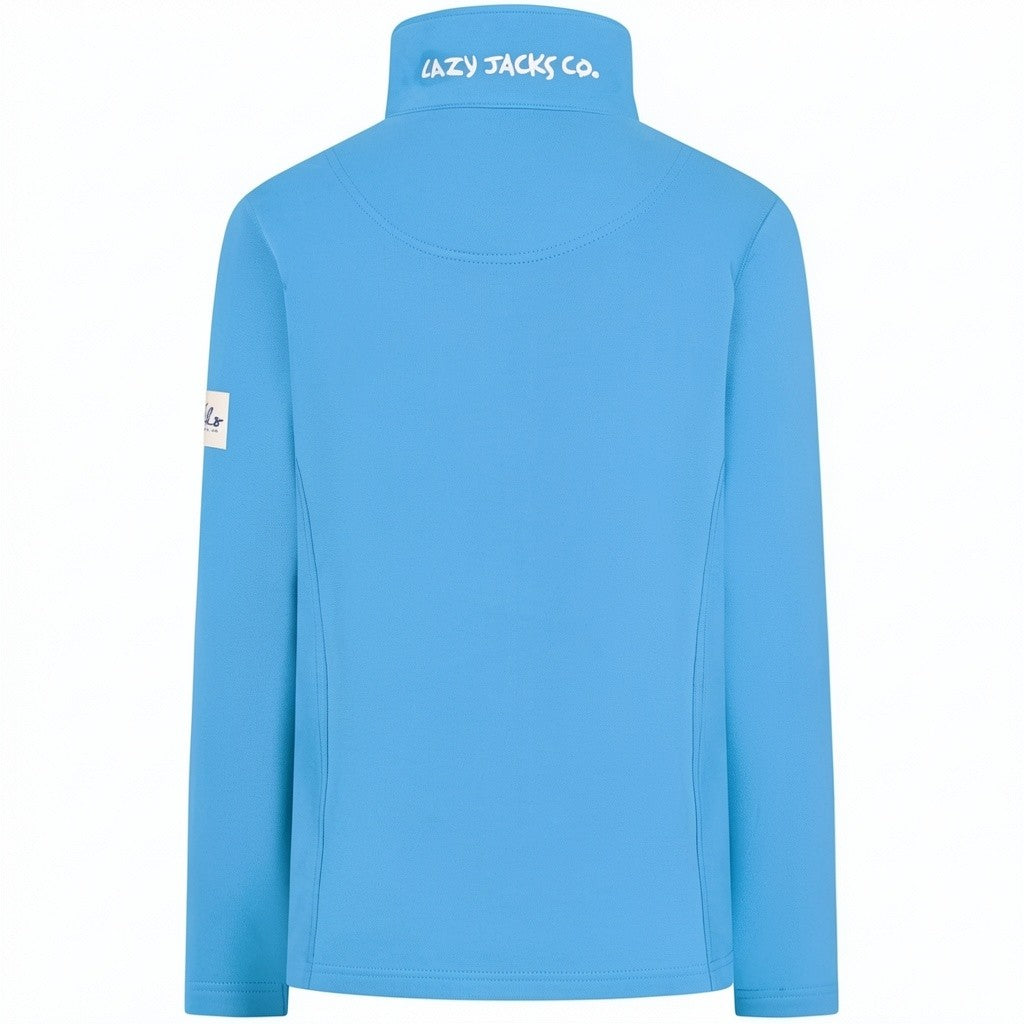 LJ33 - Ladies Full Zip Sweatshirt - Turquoise