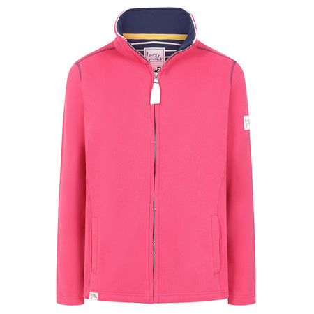 LJ33 - Ladies Full Zip Sweatshirt - Cherry