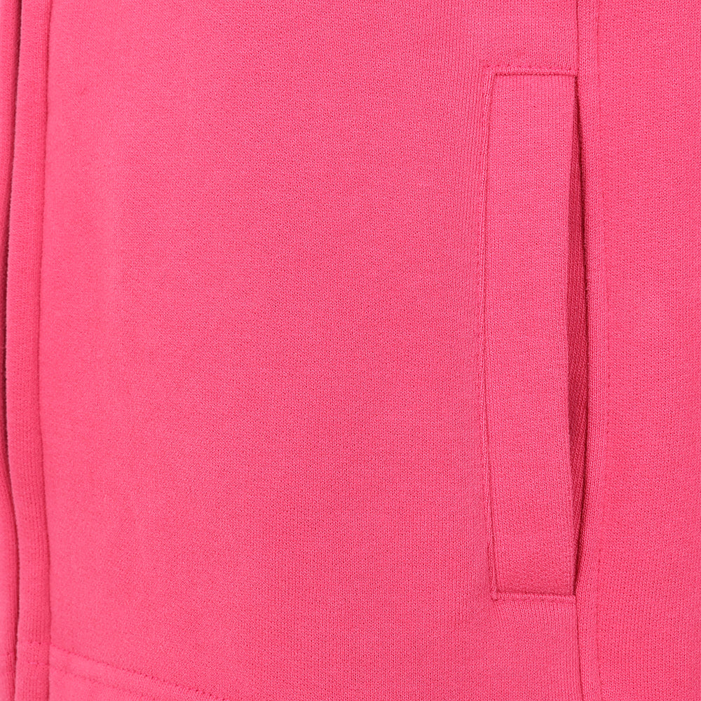 LJ33 - Ladies Full Zip Sweatshirt - Cherry