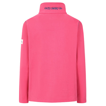 LJ33 - Ladies Full Zip Sweatshirt - Cherry