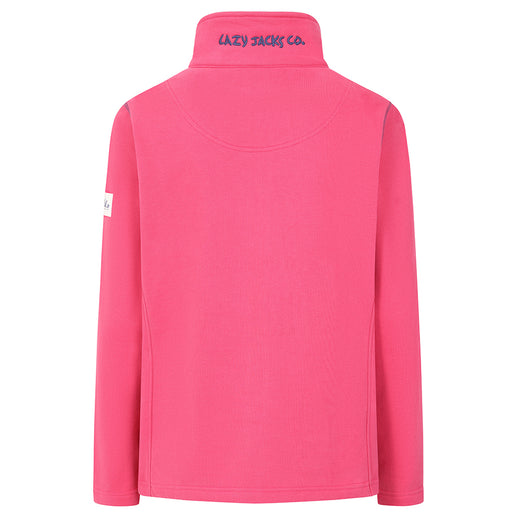 LJ33 - Ladies Full Zip Sweatshirt - Cherry