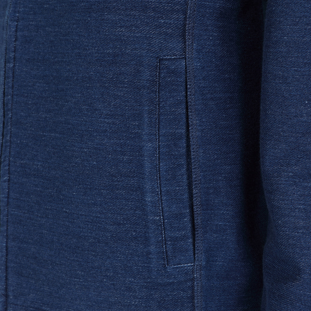 LJ33 - Full Zip Sweatshirt - Indigo