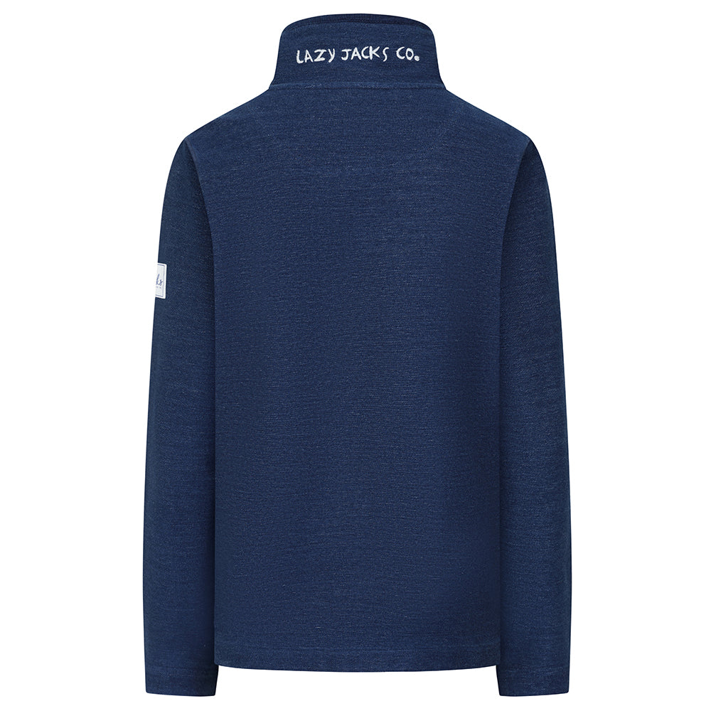 LJ33 - Full Zip Sweatshirt - Indigo