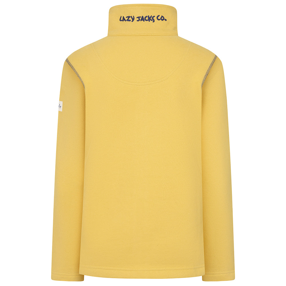 LJ33 - Ladies Full Zip Sweatshirt - Lemon