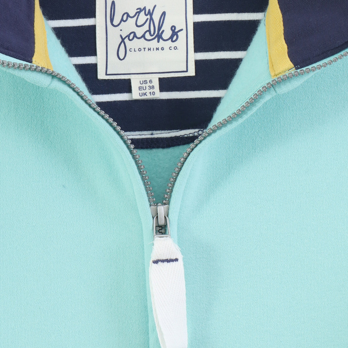 LJ33 - Ladies Full Zip Sweatshirt - Peppermint