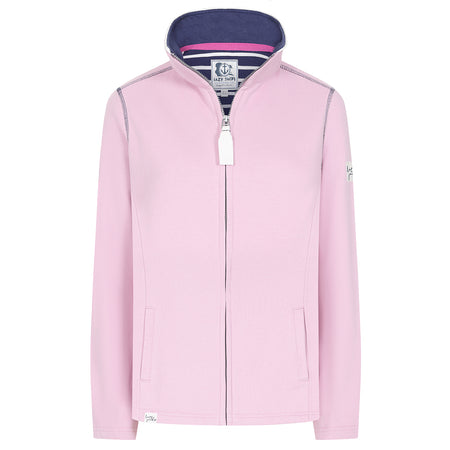 LJ33 - Ladies Full Zip Sweatshirt - Pink