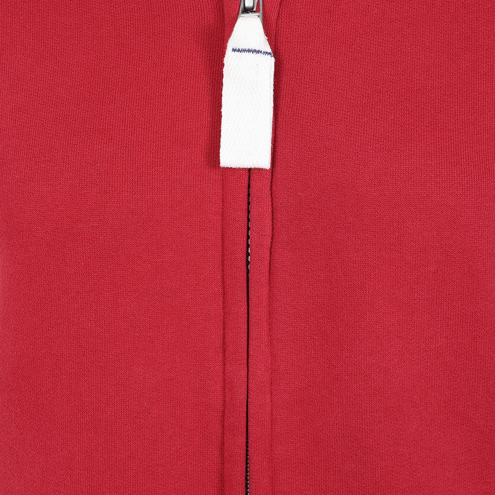 LJ33 - Ladies Full Zip Sweatshirt - Red