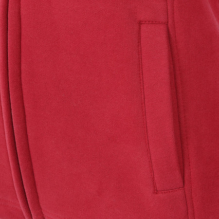 LJ33 - Ladies Full Zip Sweatshirt - Red