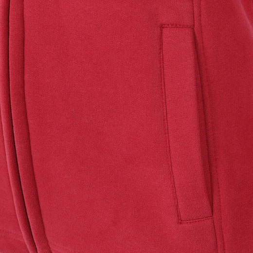 LJ33 - Ladies Full Zip Sweatshirt - Red
