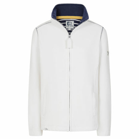 LJ33 - Ladies Full Zip Sweatshirt - White