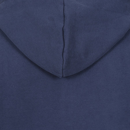 LJ34 - Men's Hooded Button Neck Sweatshirt - Marine
