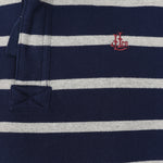 1/4 Zip Striped Sweatshirt