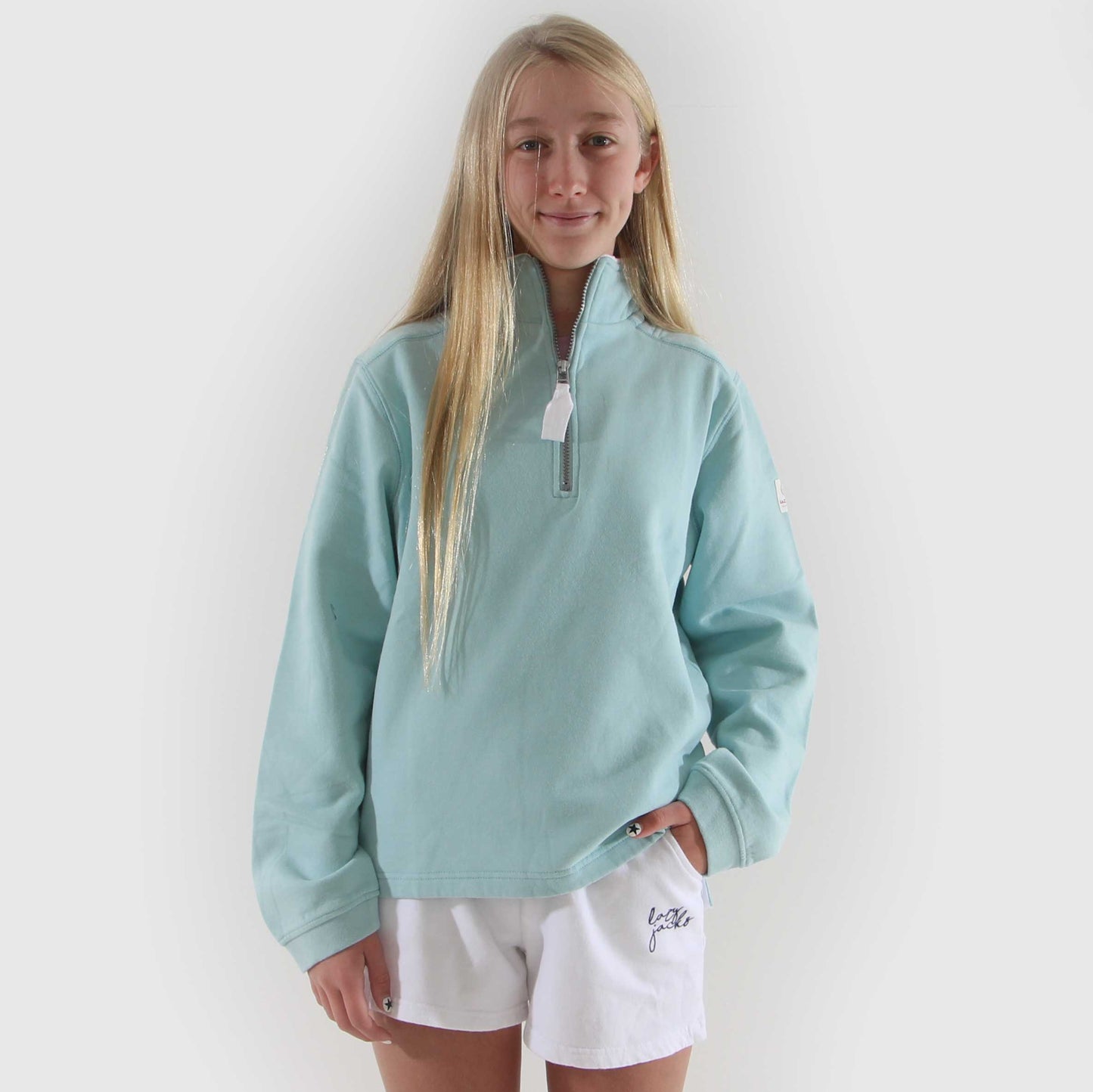 LJ3C - Girls Full Zip Sweatshirt - Mint