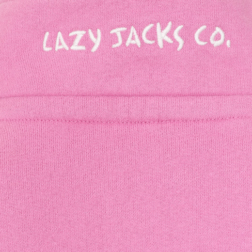 LJ3C - Girls 1/4 Zip - Candy floss