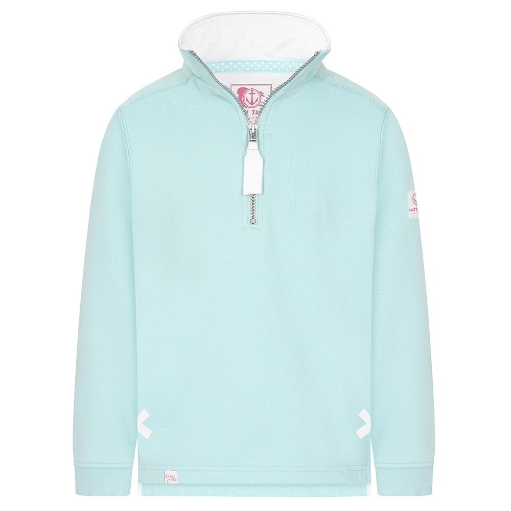 LJ3C - Girls Full Zip Sweatshirt - Mint