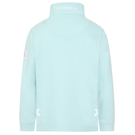 LJ3C - Girls Full Zip Sweatshirt - Mint
