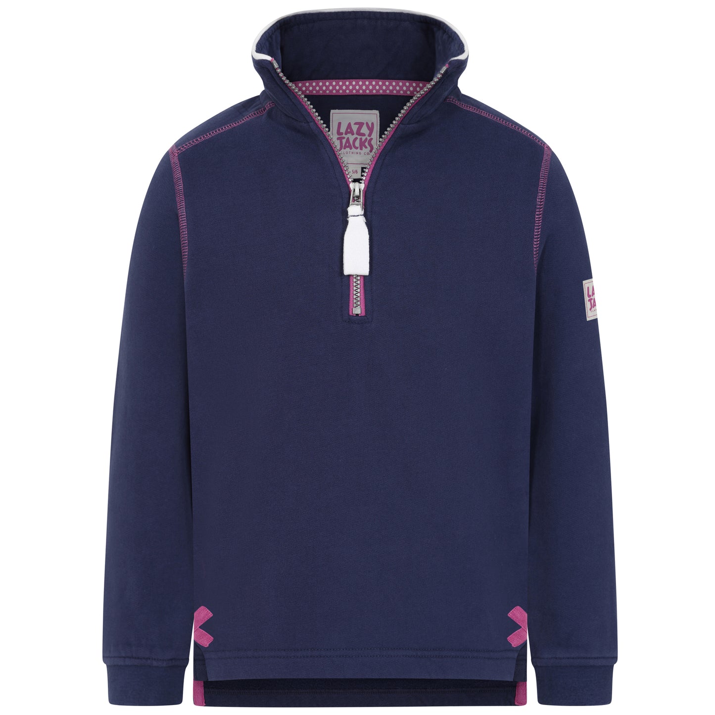 LJ3C - Girls' 1/4 Zip Sweatshirt - Twilight