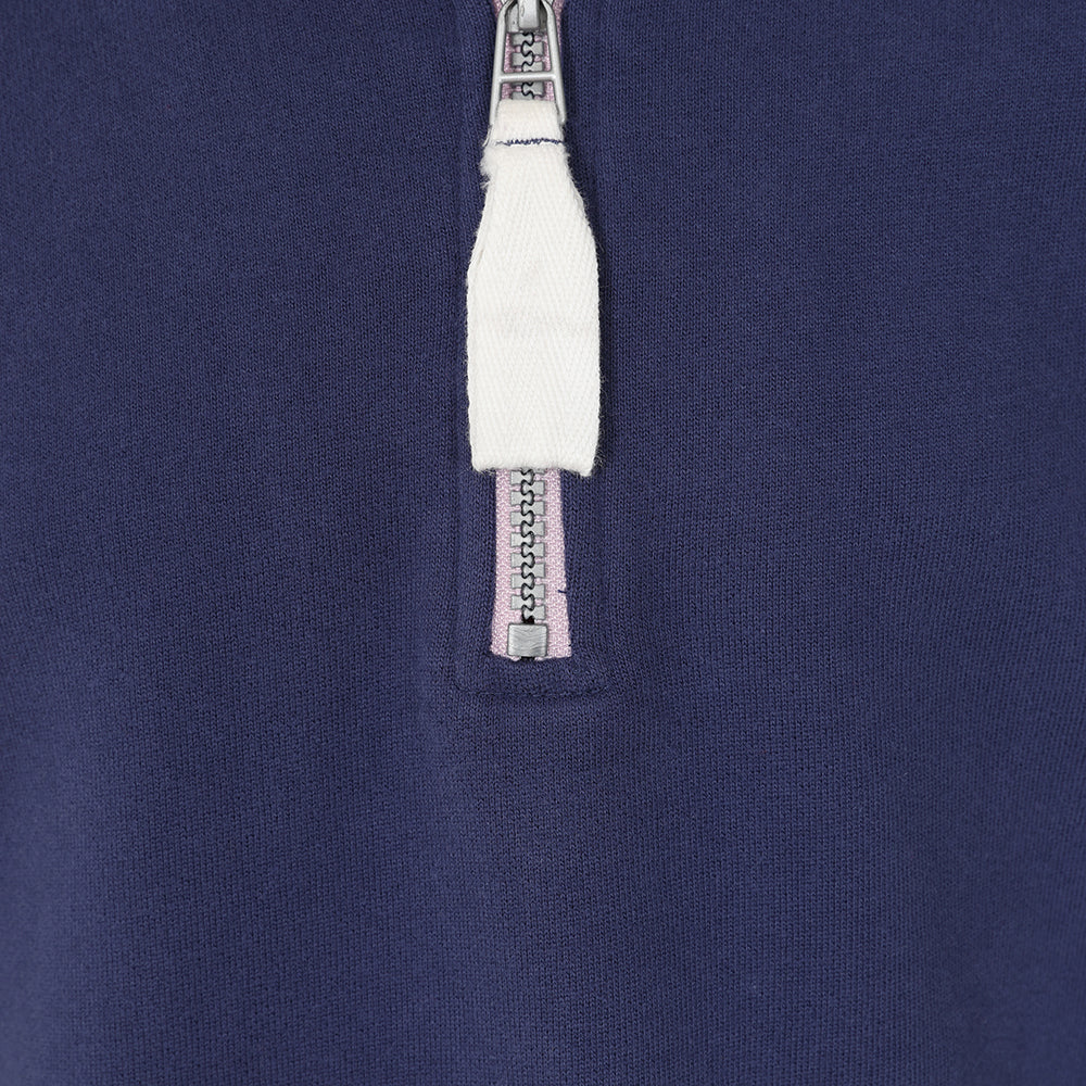 LJ3C  - Girls Quarter Zip Sweatshirt - Twilight
