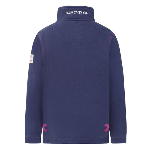 LJ3C  - Girls Quarter Zip Sweatshirt - Twilight