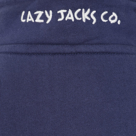 LJ3C  - Girls Quarter Zip Sweatshirt - Twilight