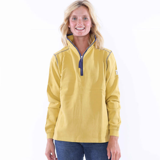 LJ3 - Ladies Signature 1/4 Zip Sweatshirt - Heather
